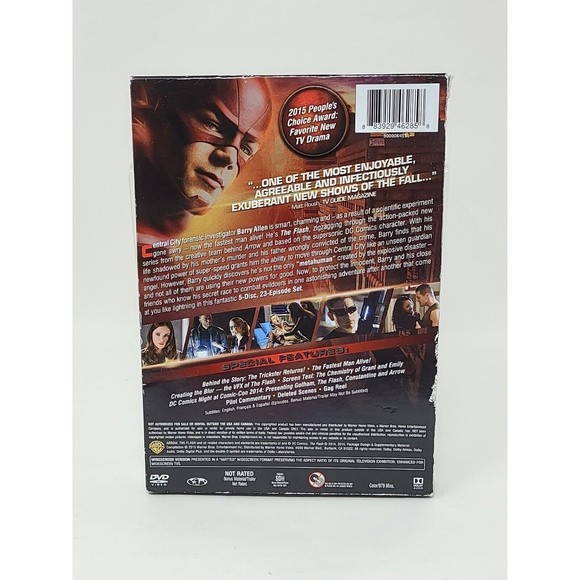 Flash The Complete First Season DVD 5-Disc set TV Show - Picture 2 of 7